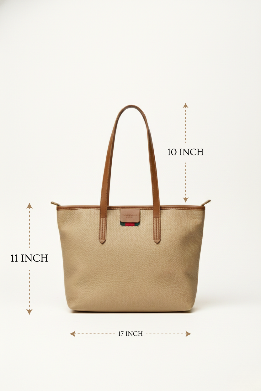 Oxford Premium Leather Tote Bag 8055 BR