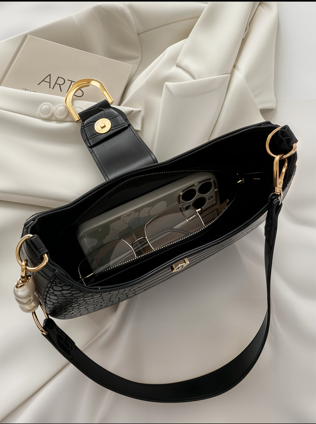 ART7-PEARLSTRAP-BK