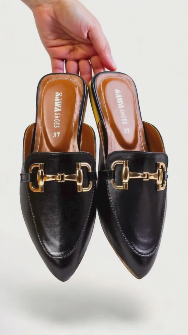 BLACK CAUSAL PUMPS 907 Bk
