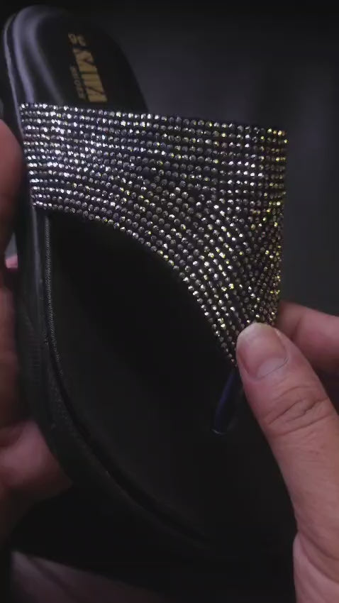 Crystal Embellished Comfort 401 BK