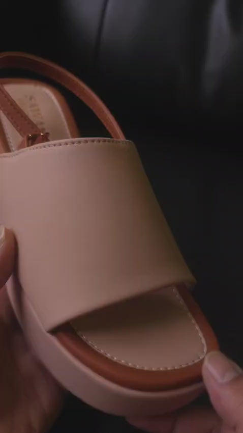 Nude Casual Wedges 422 F