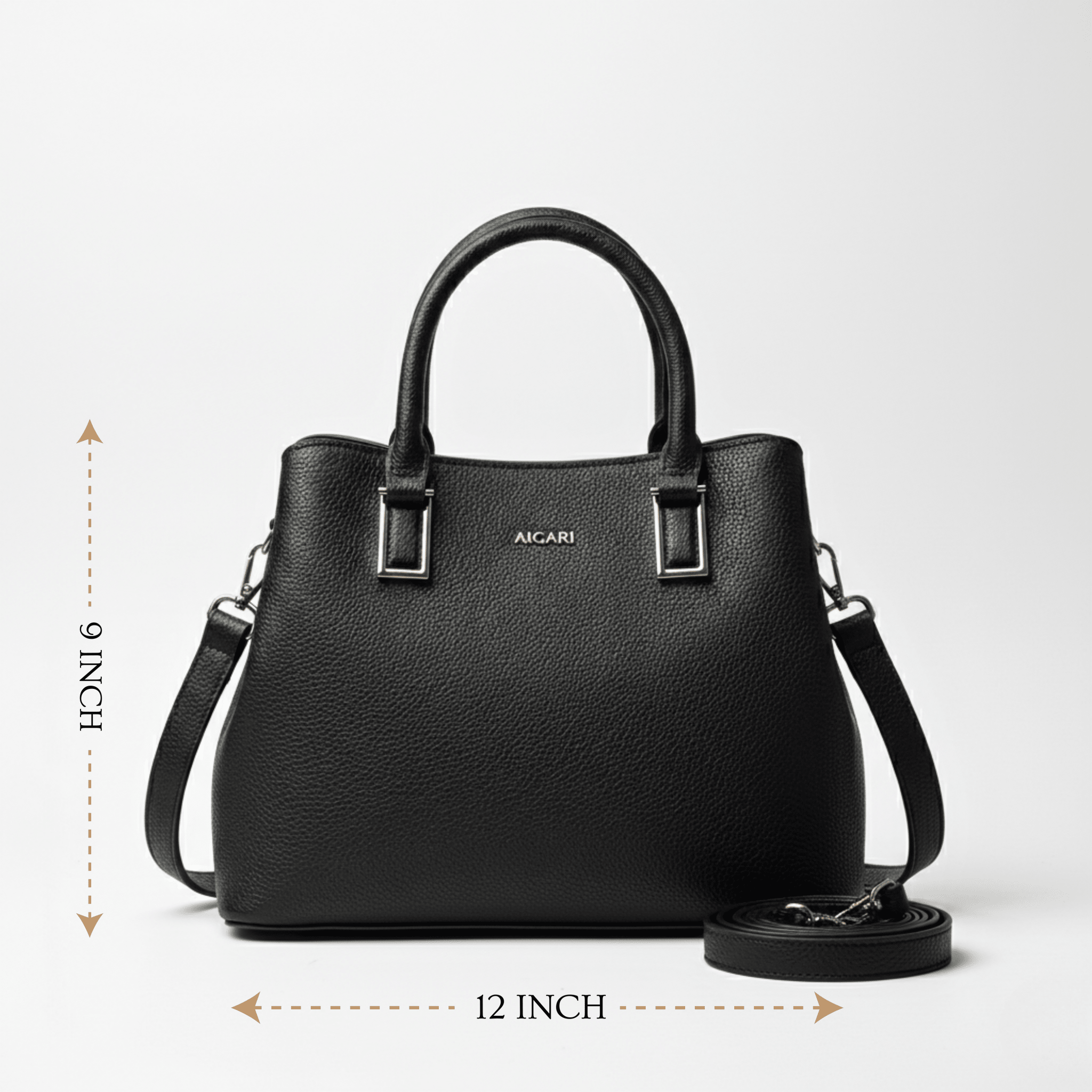 Blackened Grace Handbag 961 BK - Sawa.pkWomen footwear shoes affordable