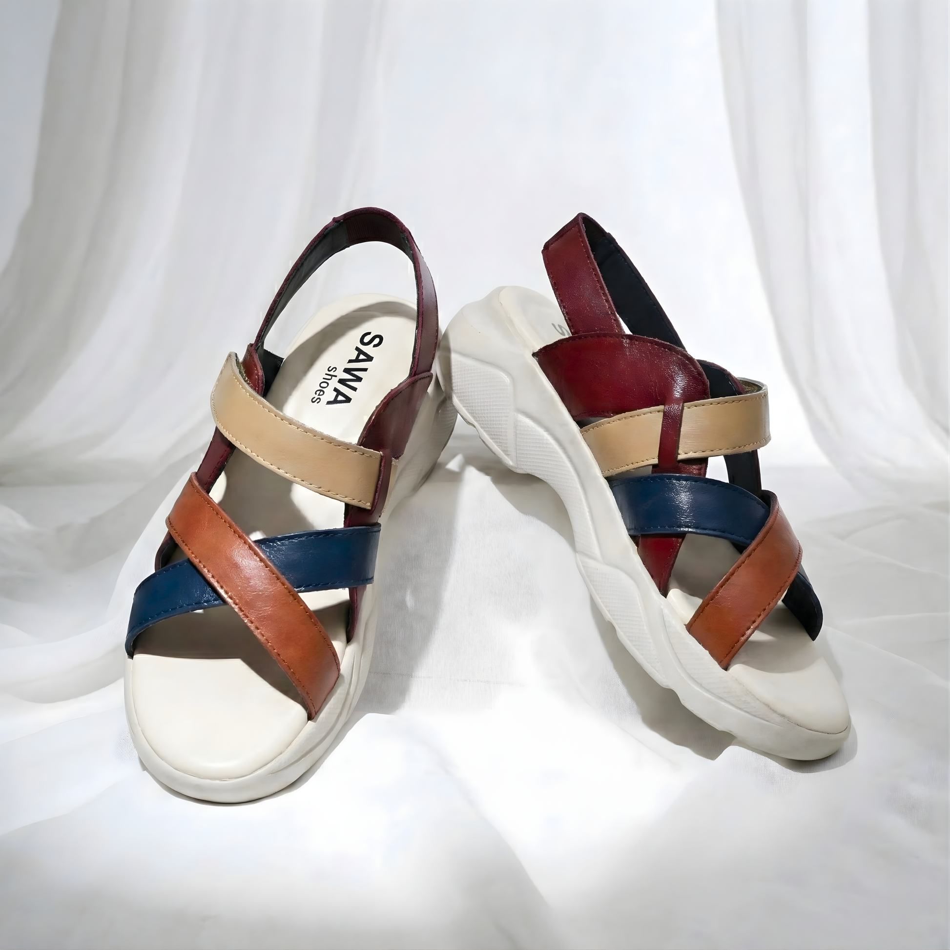 VERSATILE MULTI-TONE SANDALS 419 ML