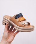Tricolor Multi-Strap Platform 1011 Y
