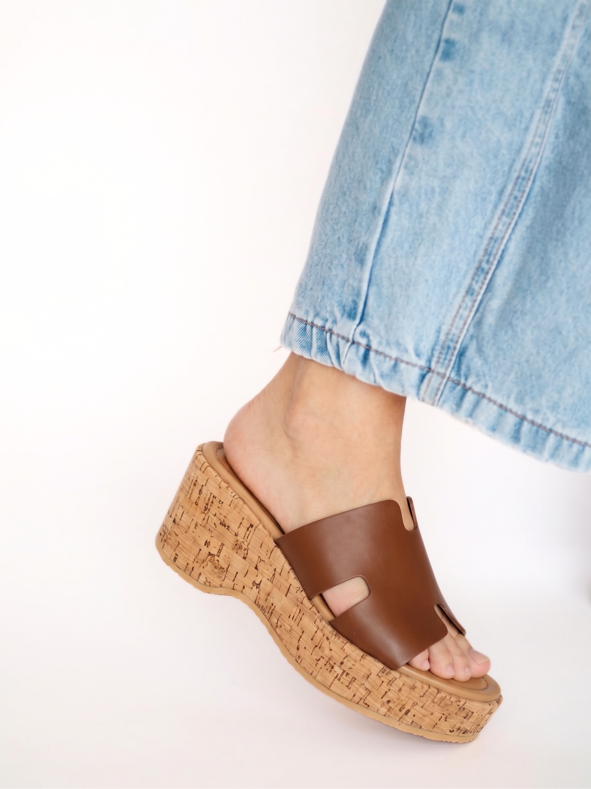 Mustard Casual Wedges 705 MS