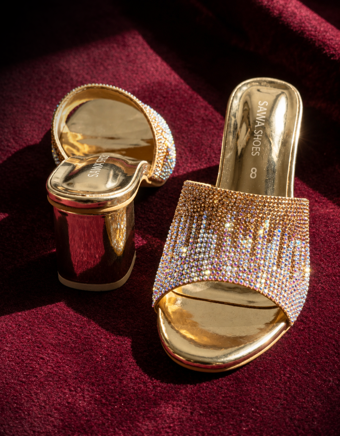 Golden Block Heels 509 G