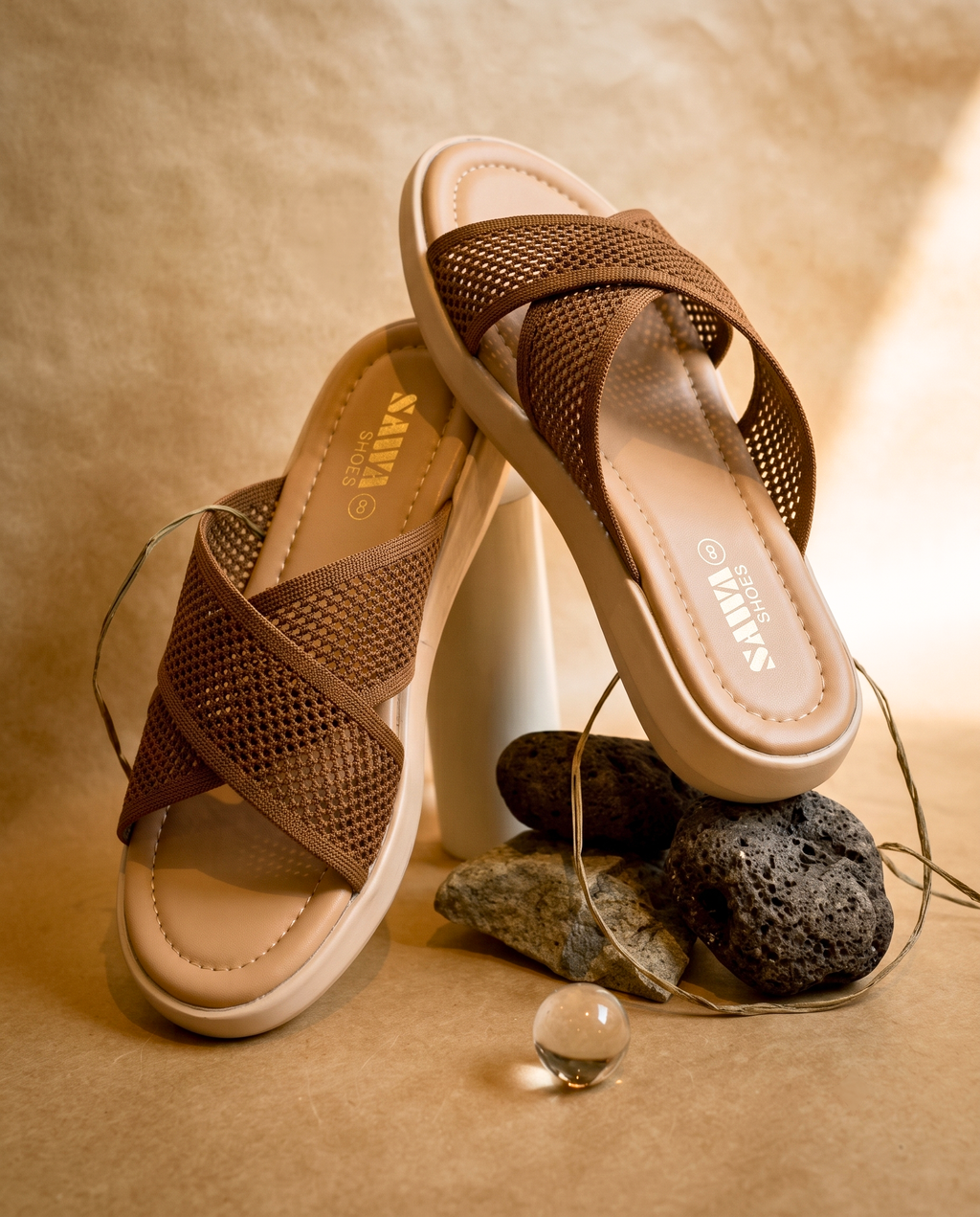Aero Mesh Comfort Slides 459 BR