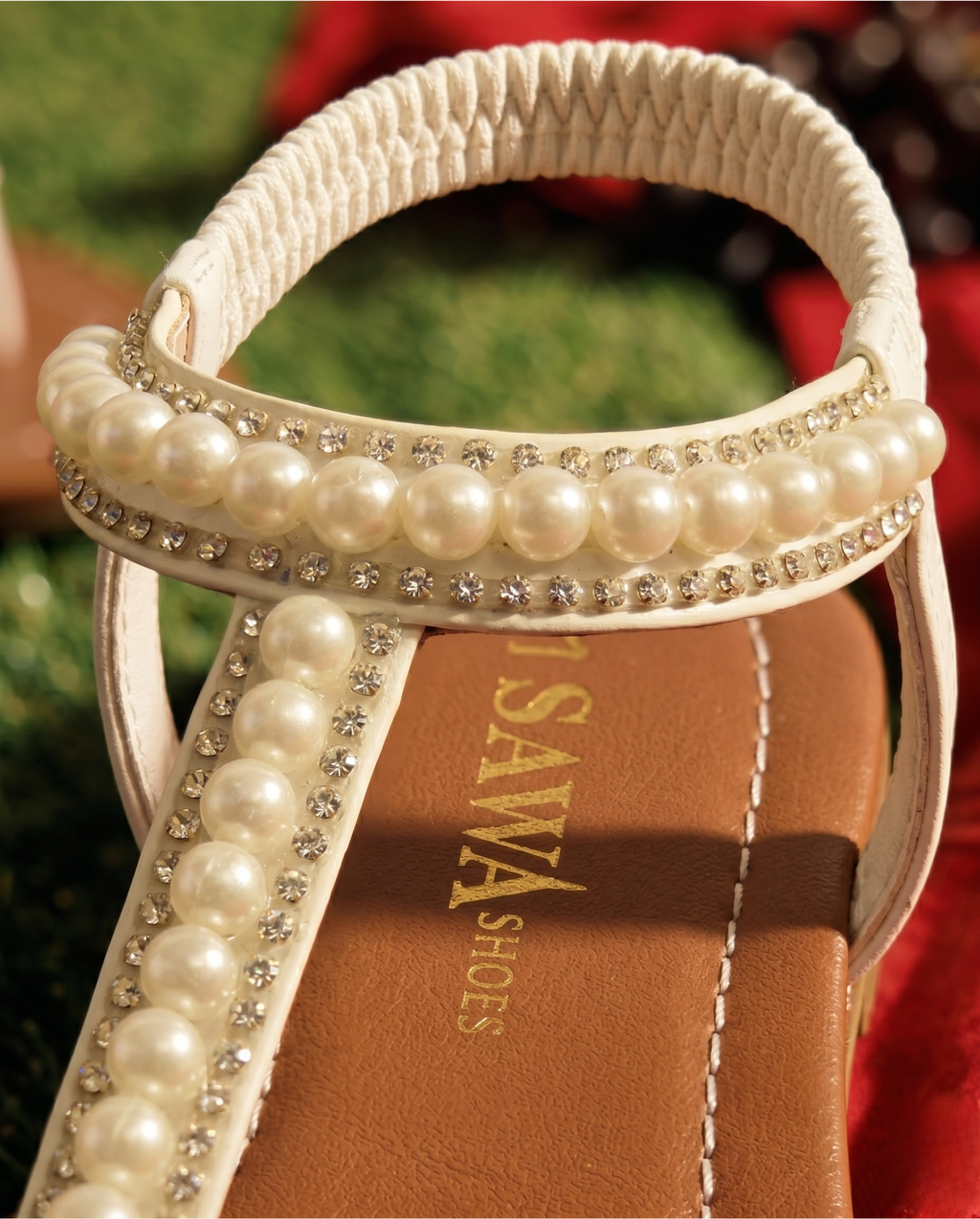 WHITE CASUAL SANDALS 353 F
