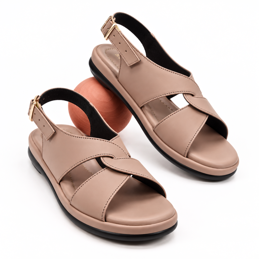 Slingback Platform Sandals Sn627 br