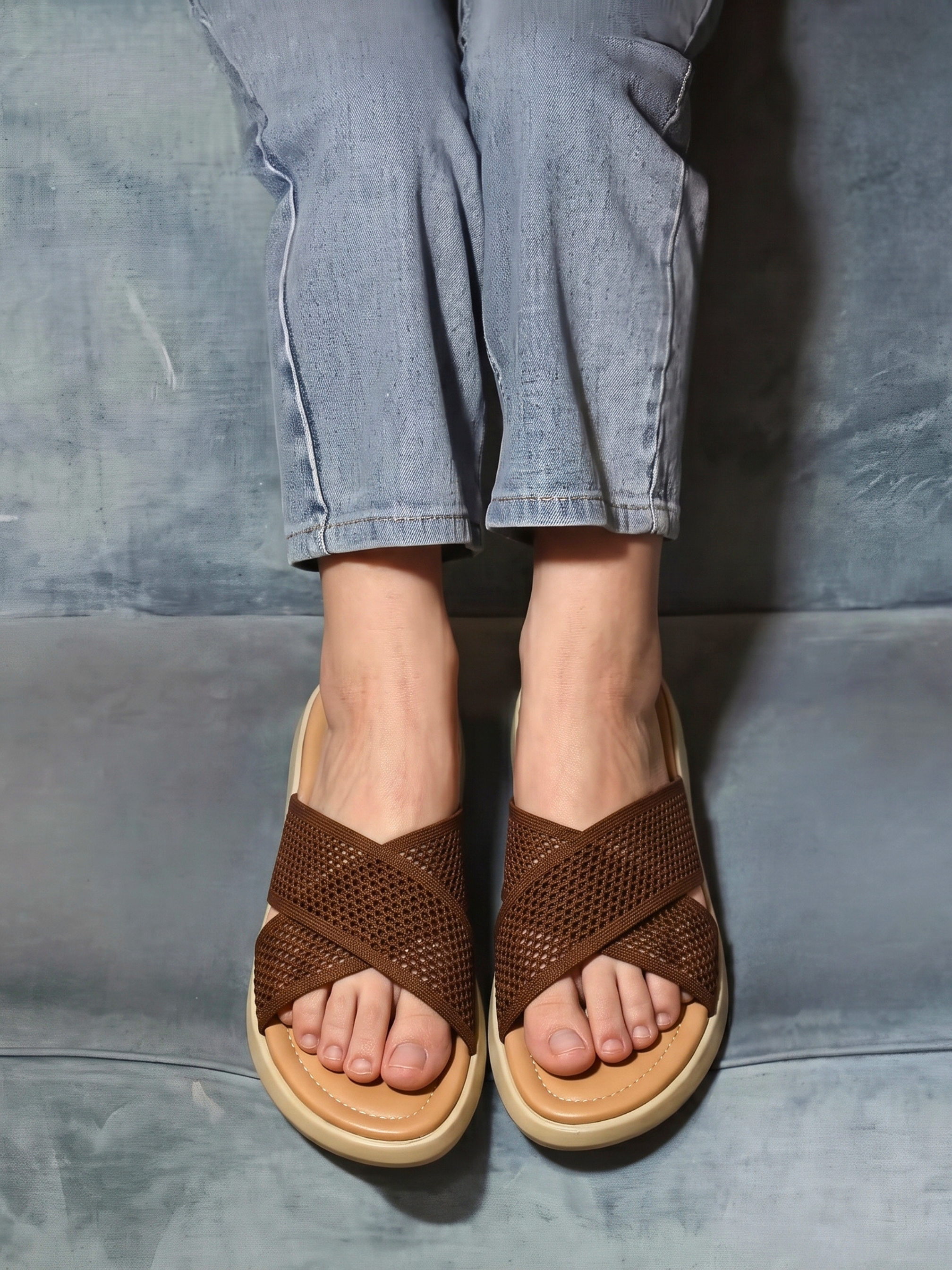 Aero Mesh Comfort Slides 459 BR