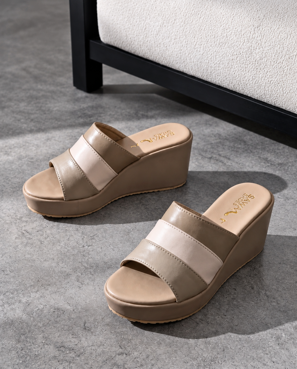 Fawn Casual Wedges 722 F