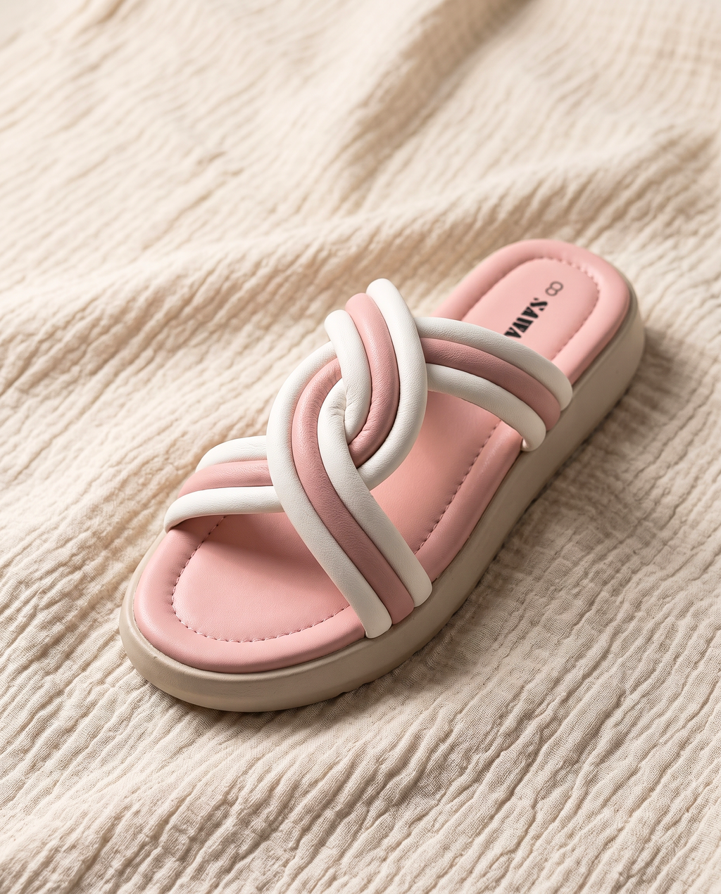 Blush Knot Slides 453 PN