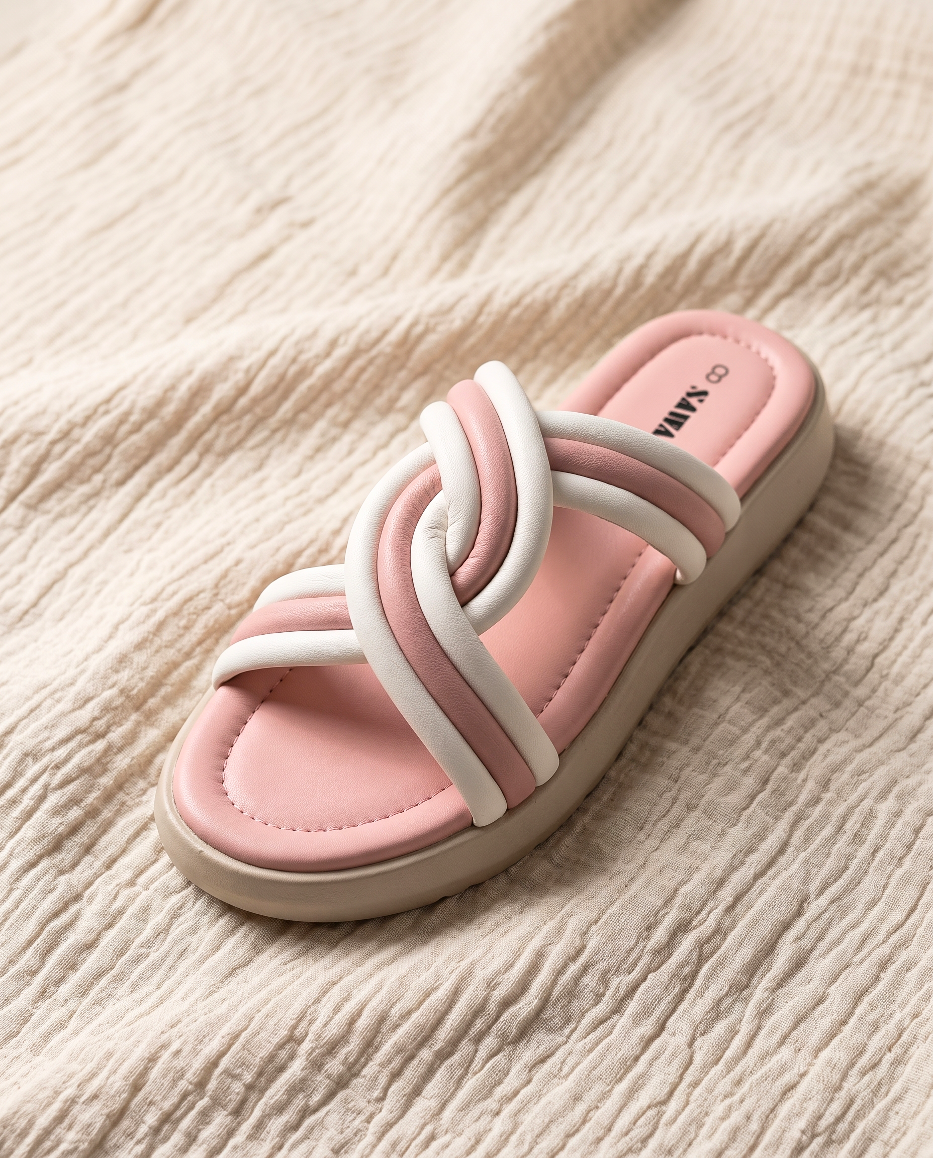 Blush Knot Slides 453 PN