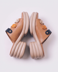Tricolor Multi-Strap Platform 1011 Y