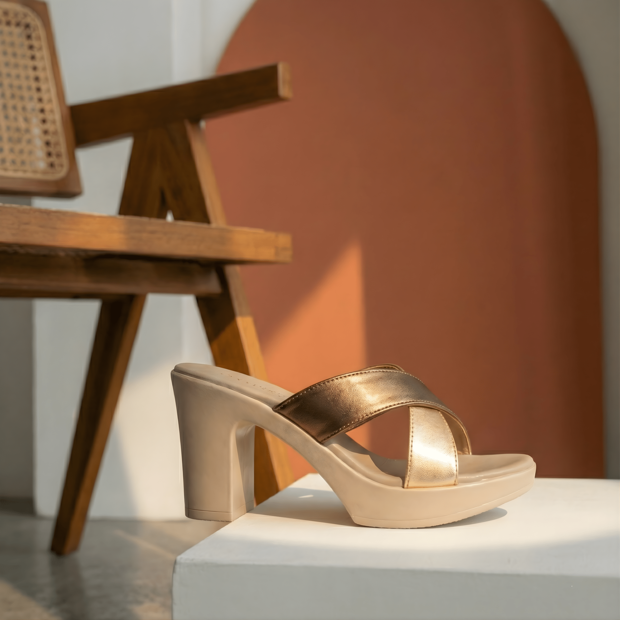 COMFORT BLOCK HEELS 526 ML - Sawa.pkWomen footwear shoes affordable