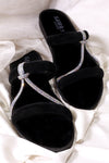 BLACK SLIPPERS WOMEN 202 BK