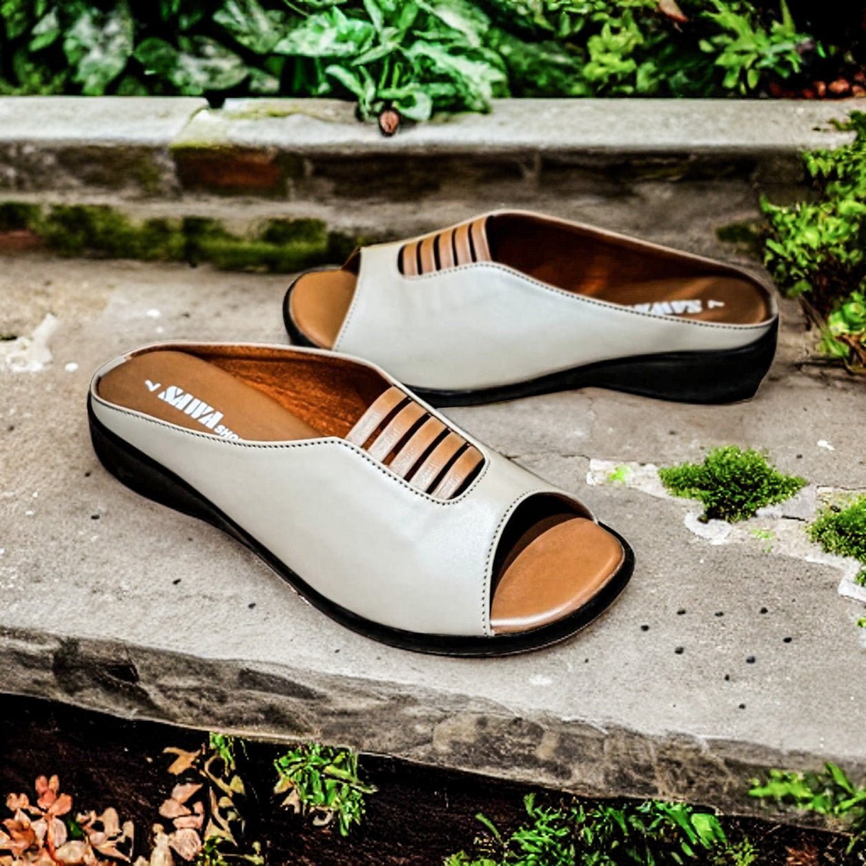 FAWN CASUAL SLIPPERS 612 BR - Sawa.pkWomen footwear shoes affordable